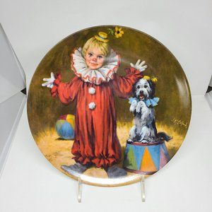 Vintage Reco Tommy the Clown Collector's Plate #3569A - Limited Edition